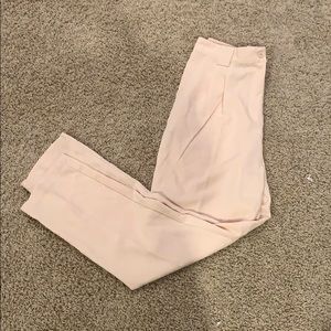 Pink dress pants